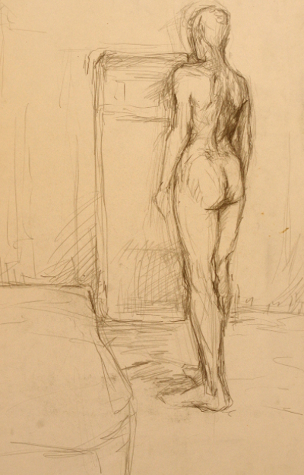 Zeichnung Akt Malschule