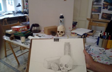 Stillleben Atelier Berlin