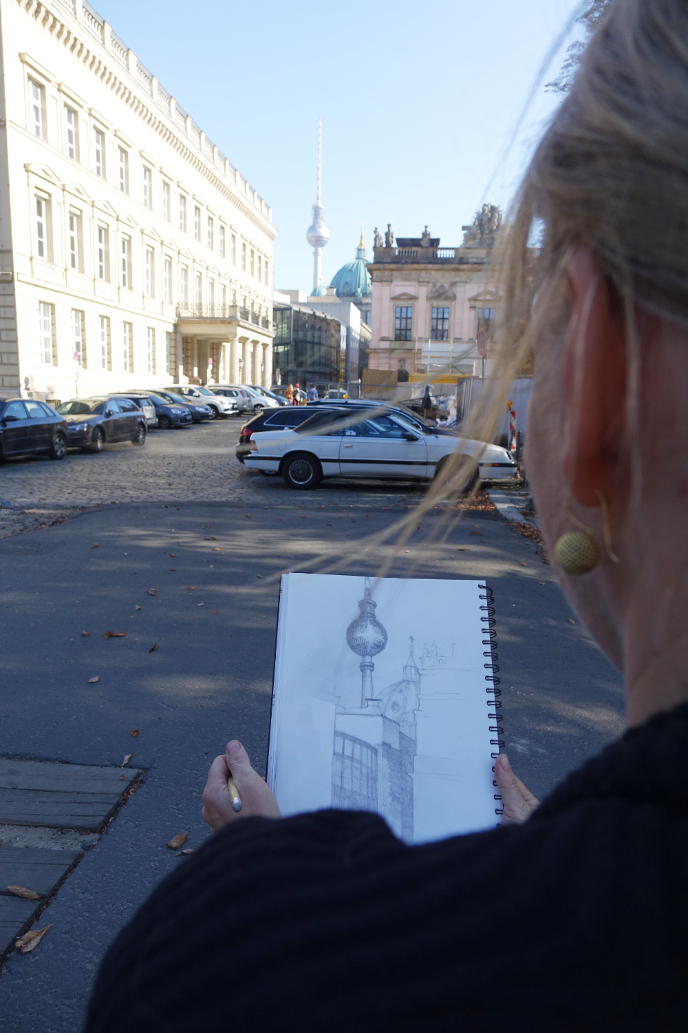 erw_2018_fernsehturm Zeichnung Fernsehturm DHM